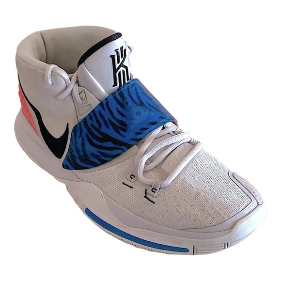 KYRIE ERVIN NIKE 6 Animal Print Mens Sneakers Size 12 Suede Leather Auth… - Picture 6 of 17